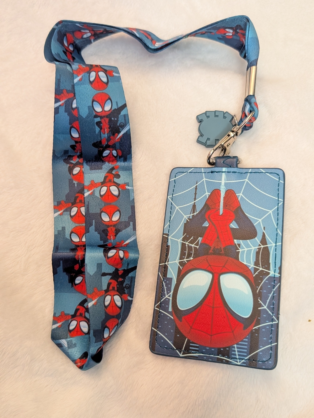 Loungefly Spiderman Lanyard SDCC nwt